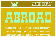 god is watching us font, a Font by weknow (Thumbnail 5 of 5)