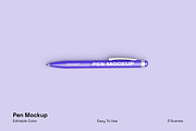 Pen Mockup, a Pens & Pencil Mockup by Unerispace (Thumbnail 1 of 3)