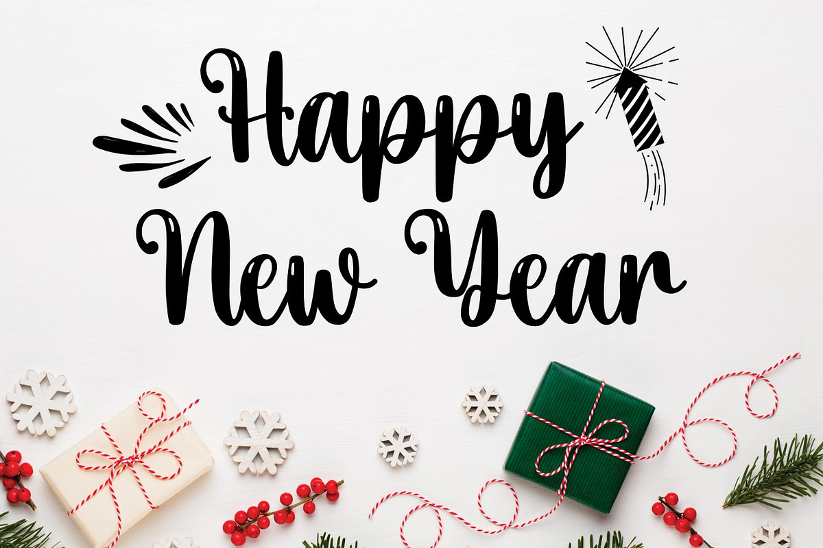 Sparkling Christmas, a Script Font by Mozatype (Photo 11 of 11)
