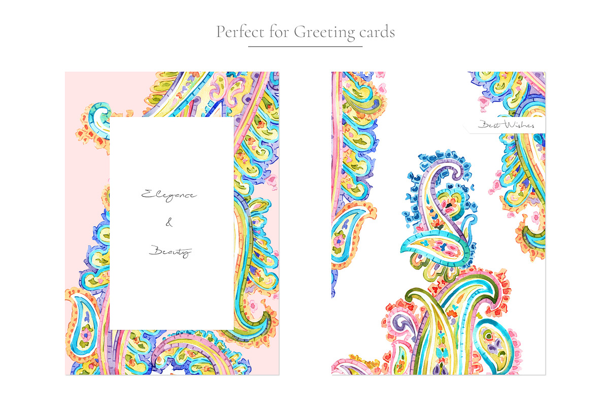 Paisley Elegance #02, an Illustration by TSTUDIO (Photo 3 of 10)