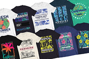 SUMMER CONCEPT TEE PRINT PACK, an Illustration by MKE Print Lab. (Thumbnail 2 of 2)