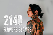 tattoo brushes procreate stamps, a Brush Add-On by SannaIllustrations (Thumbnail 6 of 6)