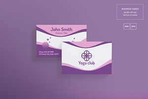 Branding Pack Yoga Fitness Club