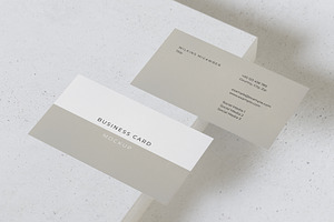 Business Card Mock Up