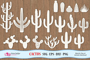 Cactus SVG, an Object Graphic by PolpoDesign (Thumbnail 1 of 4)