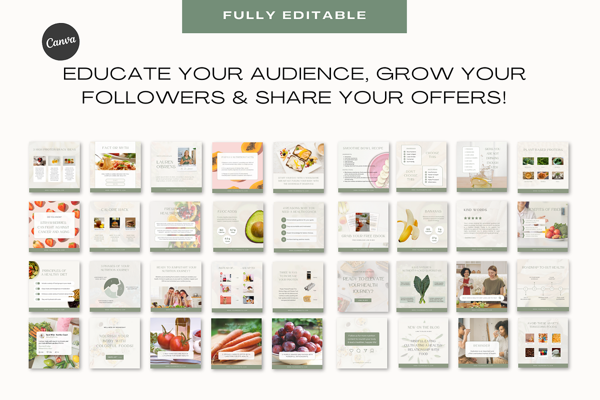 Health & Wellness Design Bundle, a Branding & Logo Template by Gebers Marketing & Design (Photo 6 of 10)