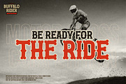 Buffalo Rider – Cowboy Display Font, a Slab Serif Font by Gassstype (Thumbnail 4 of 8)