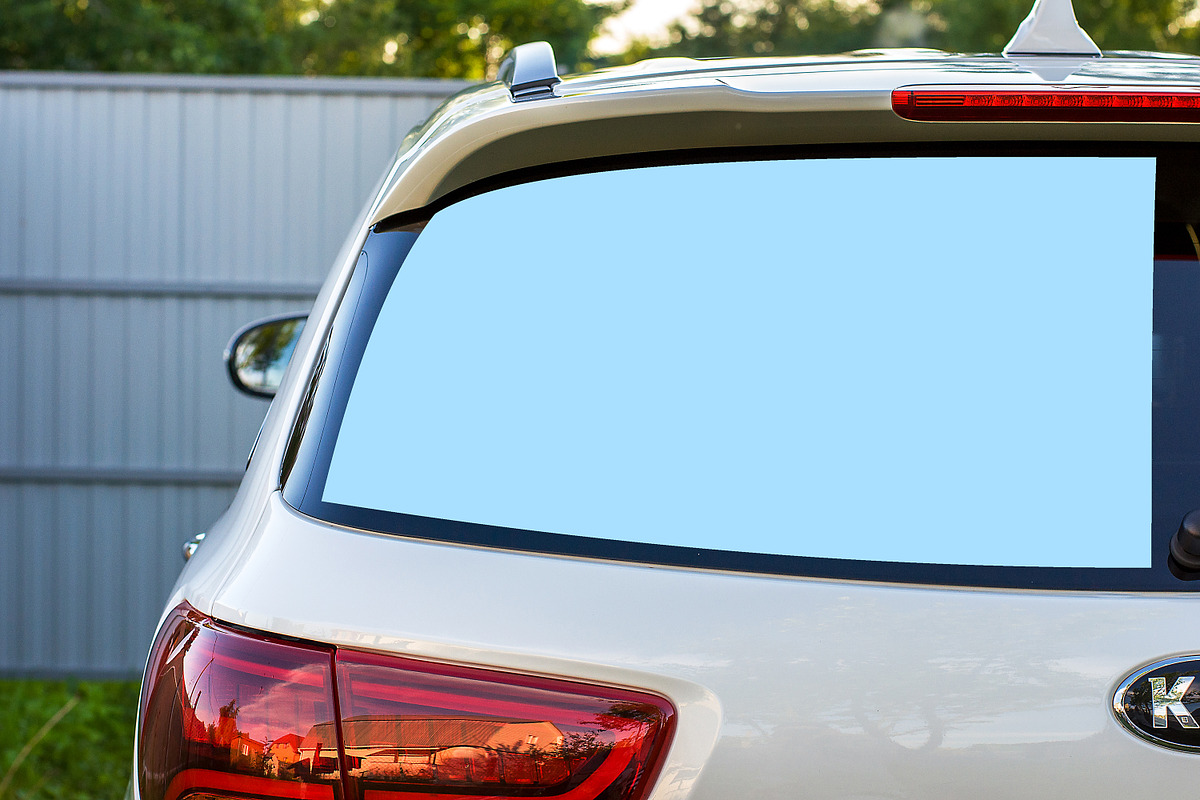 Car mockup. Car window mockup., a Print Template by MockupMarket (Photo 2 of 2)