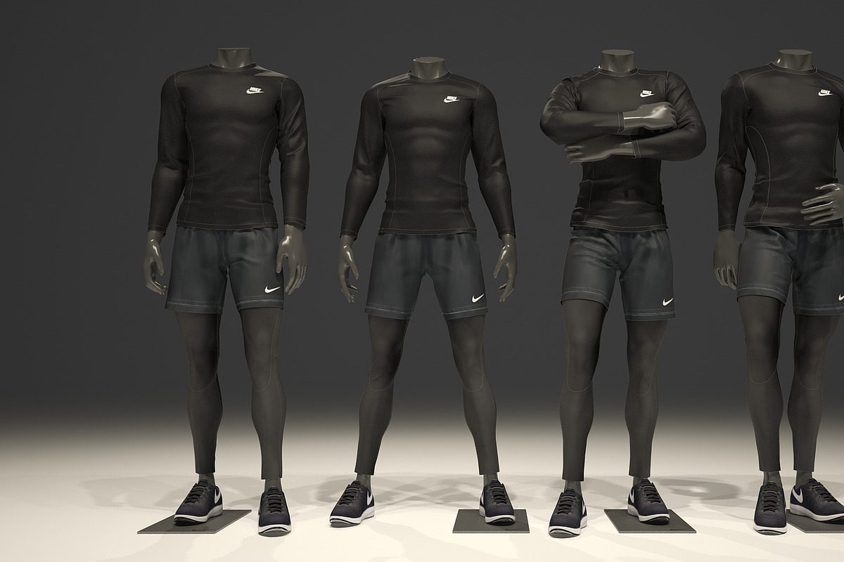 Male mannequin pack 1, a Characters & Person 3D Model by mrGarret (Photo 4 of 20)