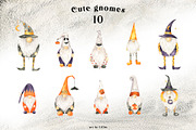 Cozy Halloween watercolor collection, a Seasonal Illustration by LiChu Art (Thumbnail 13 of 28)