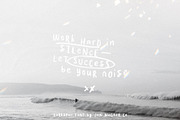 Larkspur | A Textured Quotes Font, a Font by Jen Wagner Co (Thumbnail 2 of 15)