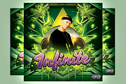 Infinite Mixtape Cover Template, a Templates & Theme by White Shadow Graphix (Thumbnail 1 of 2)