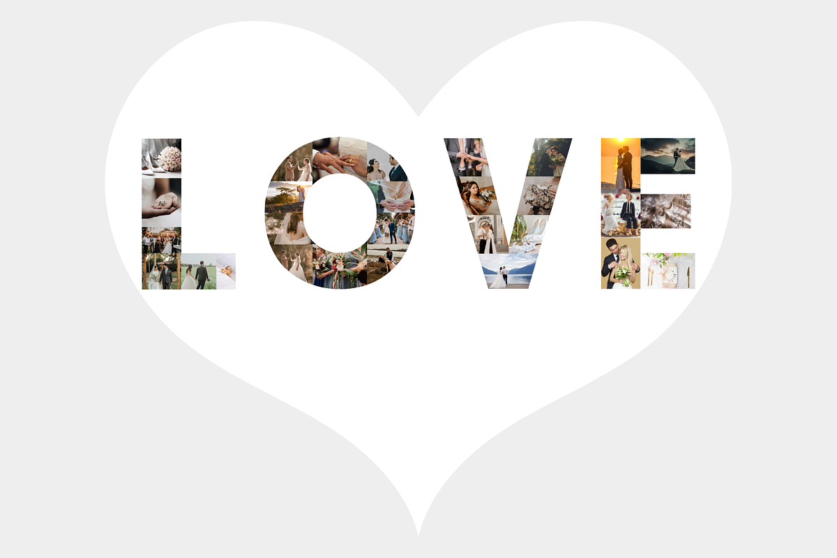 I Love You Canva Frames Template, a Templates & Theme by GraphiCarola (Photo 3 of 6)