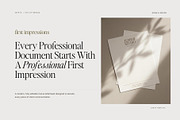 Modern Letterhead Set | Zephyr, a Branding & Logo Template by Adam and Grace (Thumbnail 4 of 15)