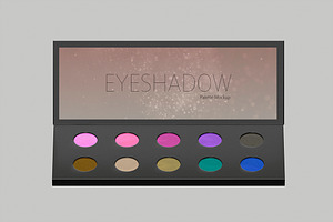 Open Eyeshadow Palette Mockup, a Product Mockup by McLittle Stock