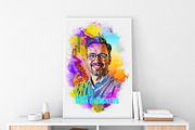 Unique Portrait Text Photo Effect, an Action Add-On by MRI STUDIO (Thumbnail 3 of 42)