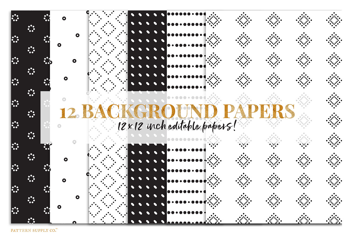 Fancy Geos II Collection - Bundle, a Pattern Graphic by Pattern Supply Co. (Photo 12 of 19)