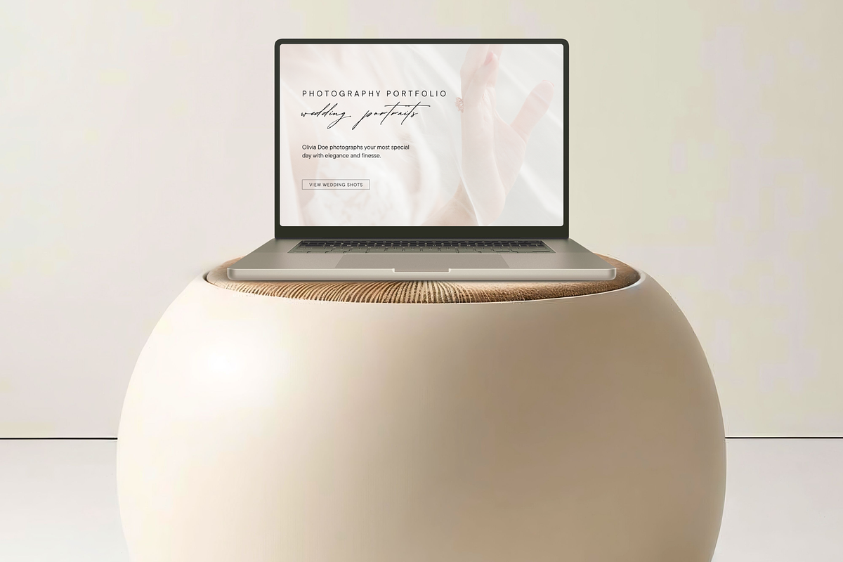 Canva Macbook Mockup Template, a Mac Mockup by Creatif Foundry (Photo 4 of 9)