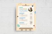 Kids Painting Class Flyer, a Flyer Template by BrandPacks (Thumbnail 5 of 6)