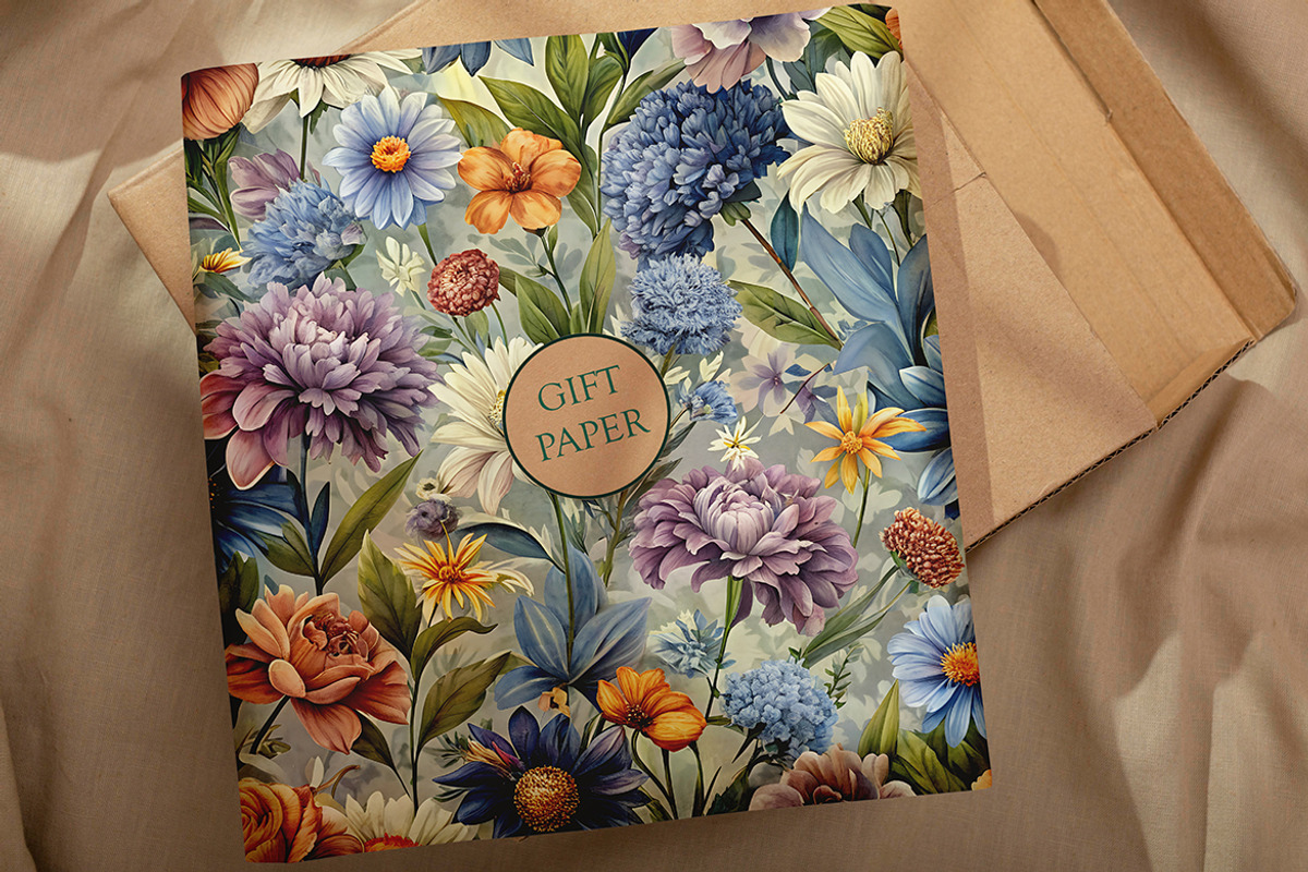 Dahlia and Iris Flowers, a Texture Graphic by OWPictures (Photo 4 of 6)