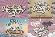 Vintage Retro Font Bundle, a Font by Subectype Studio (Thumbnail 4 of 8)