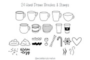 DRINKS BUNDLE Procreate Stamps, a Brush Add-On by Michelle Kirsch Creative (Thumbnail 7 of 18)