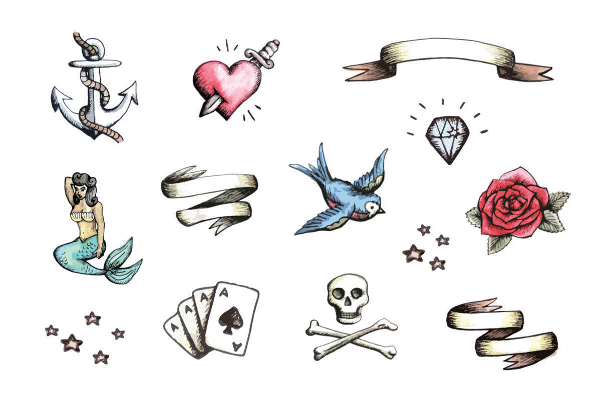 Sailor Tattoos, an Illustration by Go Rogue (Photo 2 of 2)