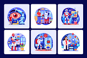 Artificial Intelligence Illustration, a Technology Illustration by Brickclay (Thumbnail 6 of 13)