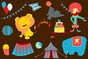 Circus clip-art, an Animal Illustration by Pelican graphics (Thumbnail 2 of 2)