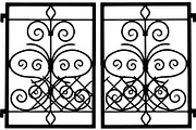Ornamental Window Grill Designs, a Decorative Illustration by Designer_Momina (Thumbnail 6 of 17)