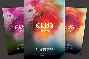 Club House Flyer, a Flyer Template by styleWish