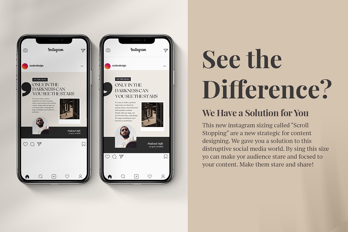 Instagram Podcast Expert CANVA, a Social Media Template by Analogi Studio (Photo 15 of 16)
