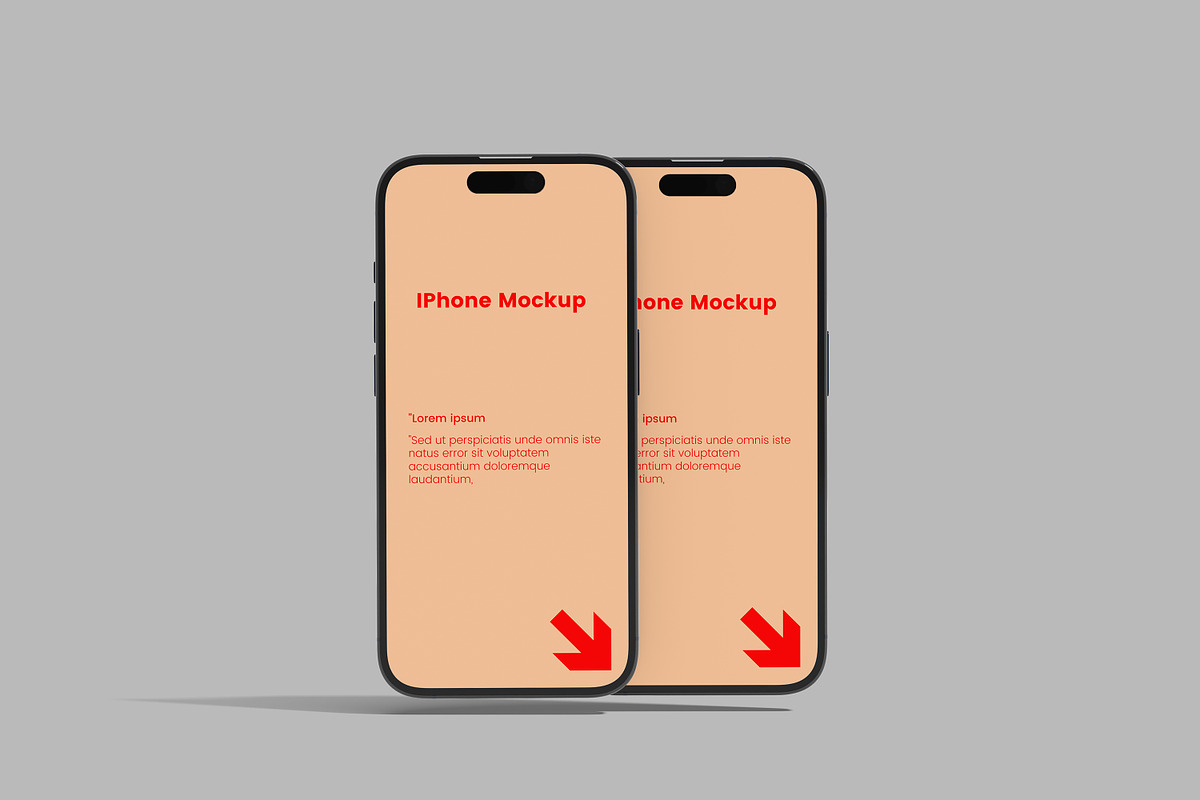 IPHONE MOCKUP, an iPhone Mockup by safrizalstudio (Photo 3 of 4)