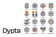 Spring Flowers Icon Set, a Duotone Icon by Eklip Studio (Thumbnail 4 of 4)