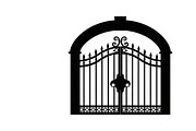Ornate Iron Gate SVG Bundle, an Illustration by Designs_River (Thumbnail 4 of 31)