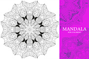 Mandalas for coloring 14, an Object Graphic by Watercolor fantasy (Thumbnail 9 of 9)