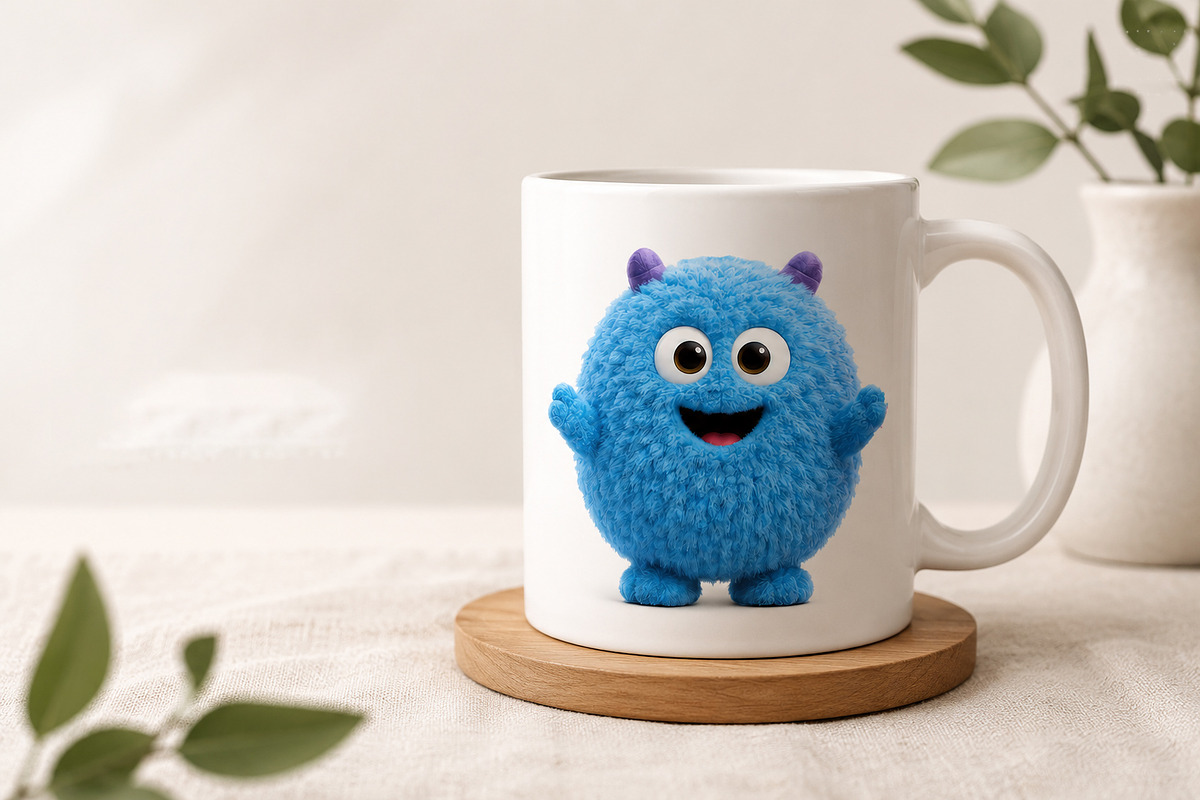 7 Cute Fluffy Monster PNG Bundle, an Animal Photo by Hamza067 (Photo 2 of 3)