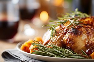 Beautifully roasted chicken, a Food & Drink Photo by MistyDay