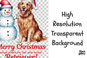Watercolor Christmas Dog Puns Bundle, a Graphic by Clipart Bloom (Thumbnail 17 of 25)
