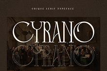 Cyrano - Unique Serif Typeface