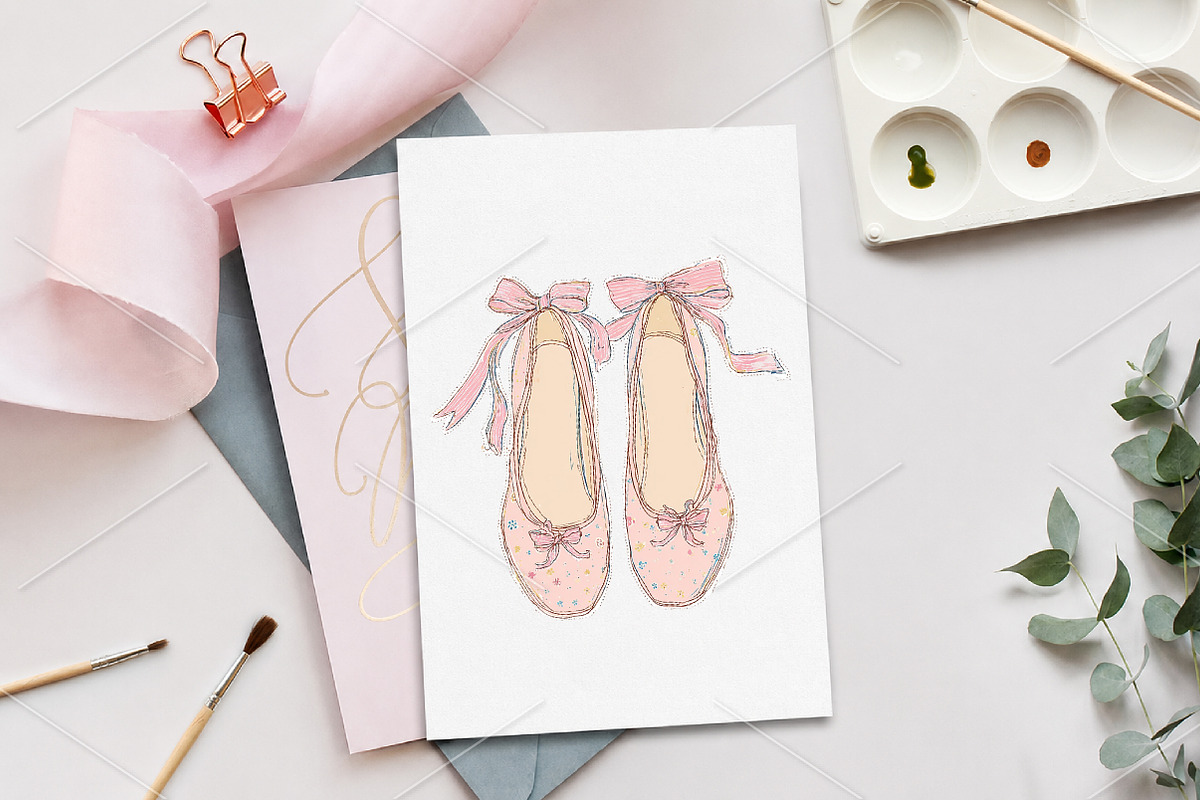 Watercolor Girl Power Woman Clipart, a Seasonal Illustration by Canvas Craft (Photo 8 of 10)