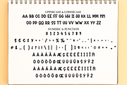 Diary Story | Script Font, a Script Font by Scratchones (Thumbnail 7 of 8)