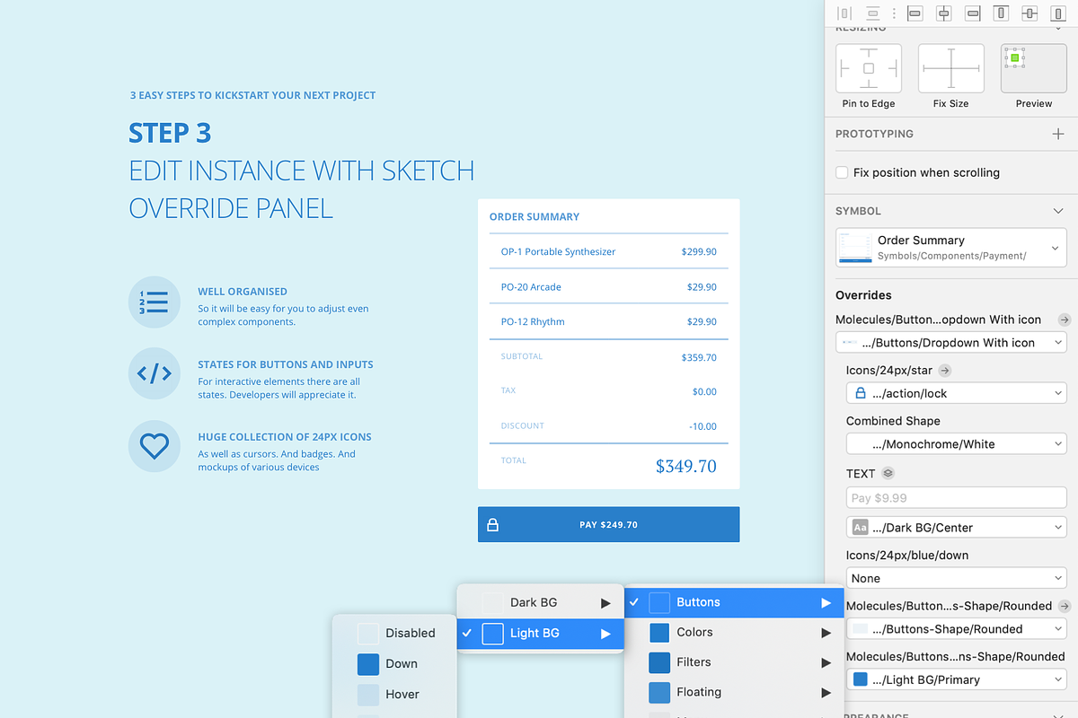 Adminian 4 Wireframe Kit, a Wireframe Template by UI Kitchen (Photo 5 of 8)