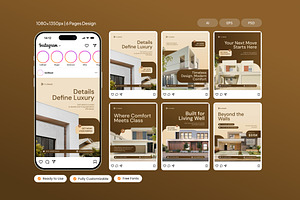 Real Estate - Instagram Post, a Social Media Template by Izdihaar_Studio