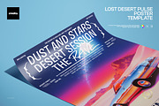 Lost Desert Pulse Poster Template, a Poster Template by creatsy5 (Thumbnail 1 of 4)