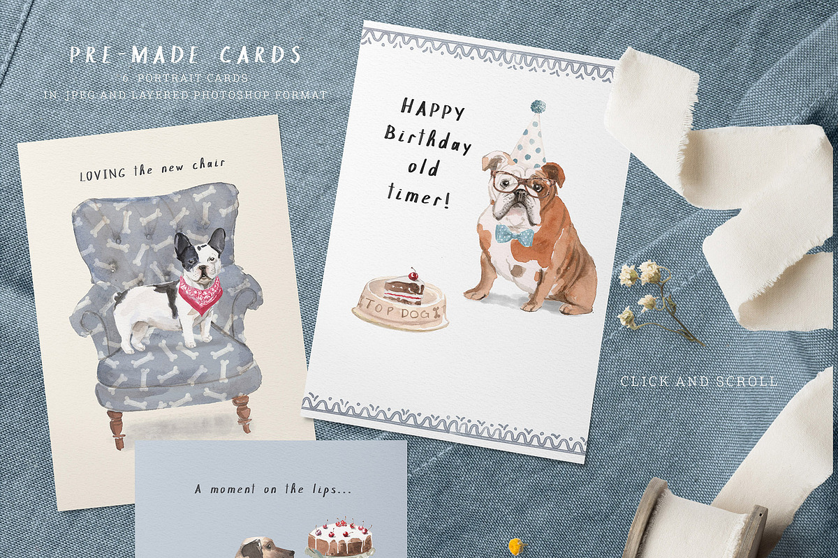 Muddy Paws Dog Clipart, an Animal Illustration by Twigs and Twine (Photo 11 of 12)