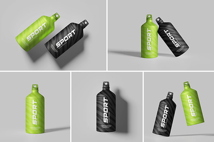 Sport Bottle Mockup