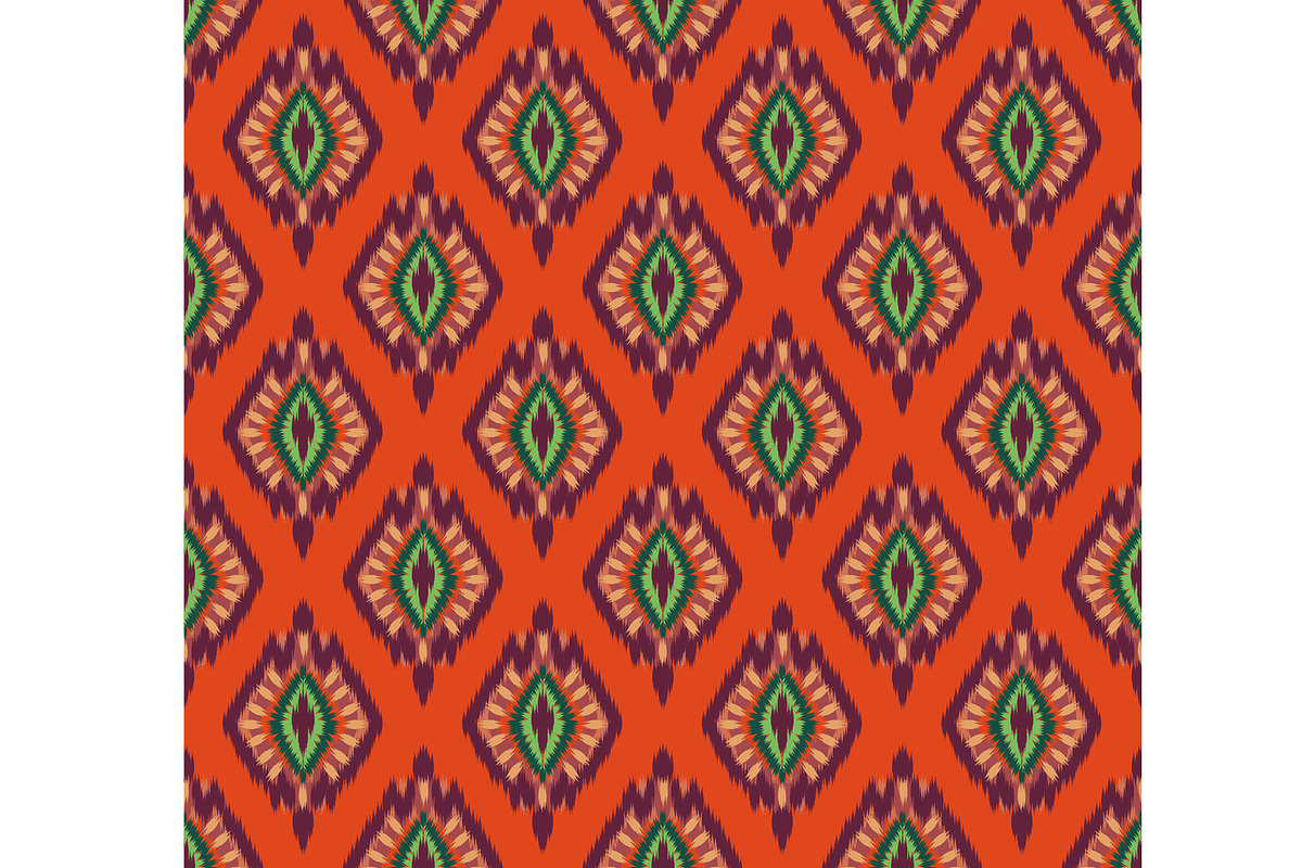 Ethnic Diamond Weave Seamless Repeat, a Pattern Graphic by Sharon Schwalbe (Photo 6 of 6)