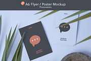 A6 Flyer / Postcard Mockup, a Print Template by Defa Visual (Thumbnail 1 of 9)