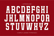 Simply Lover - Display Typeface, a Slab Serif Font by Pian45 Studio (Thumbnail 5 of 8)